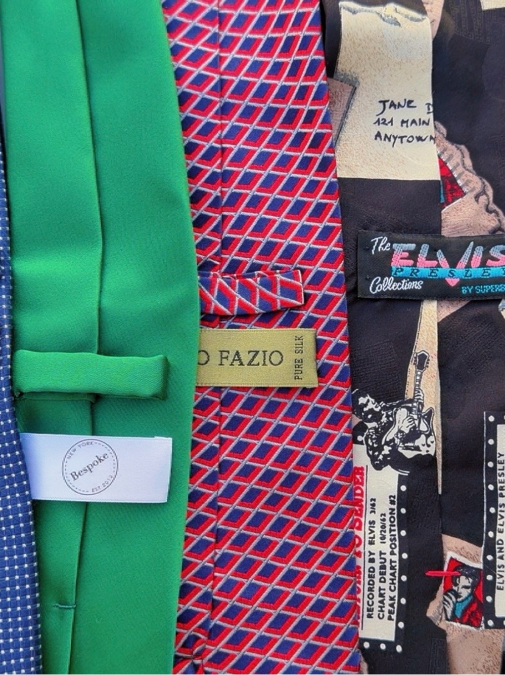 30 Men’s Necktie Bundle Lot – Dior, Calvin Klein, Kenneth Cole + More - Picture 3 of 6